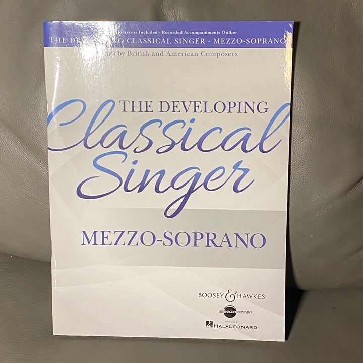 Songbook The Developing Classical Singer Messo-Soprano 