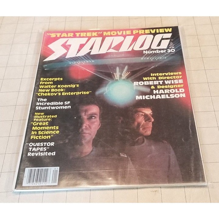 Starlog #30 January 1980 - Star Trek Movie Preview fTTG