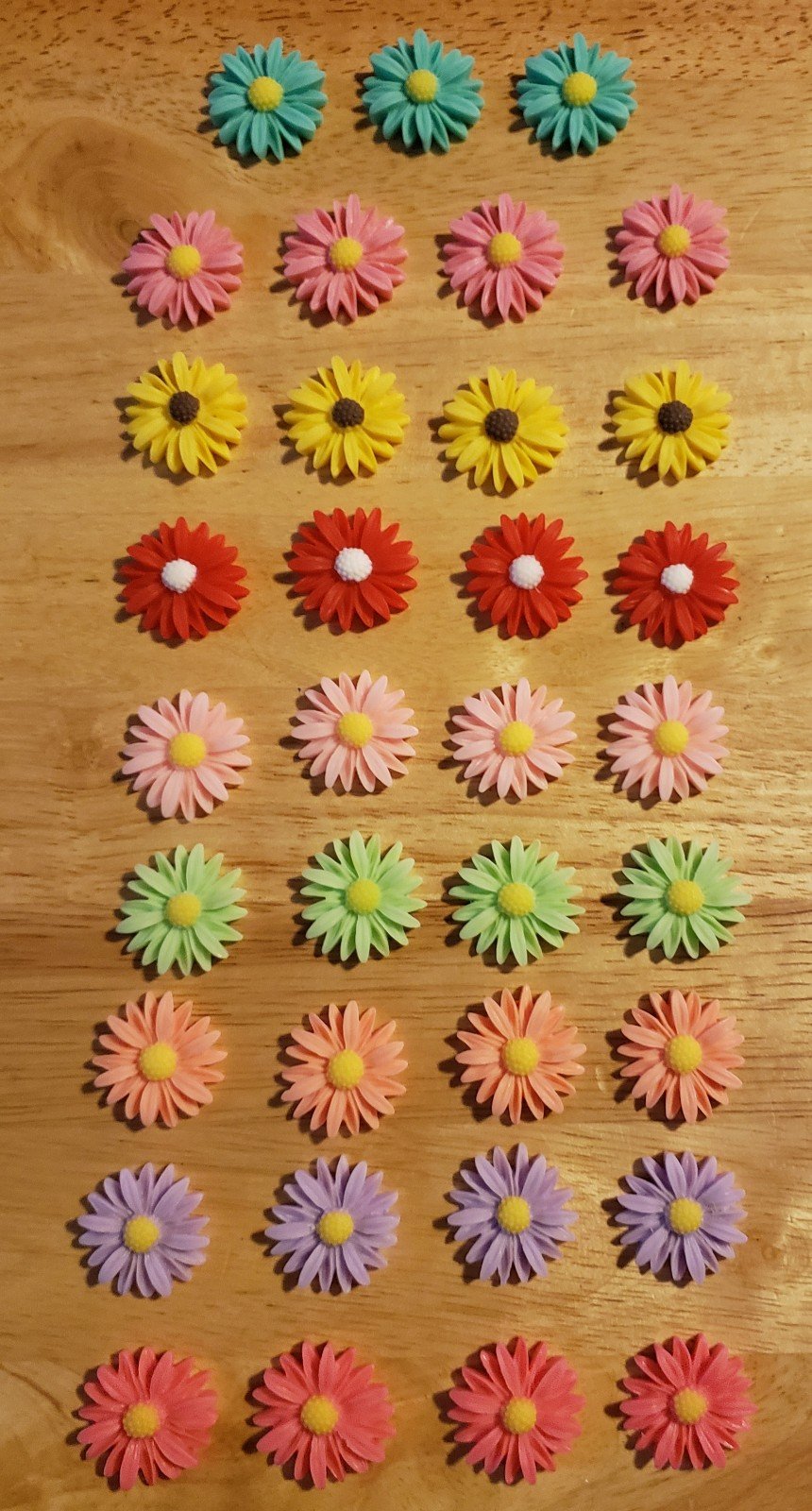 Flower Resin Charms #4 do2BvSVY5