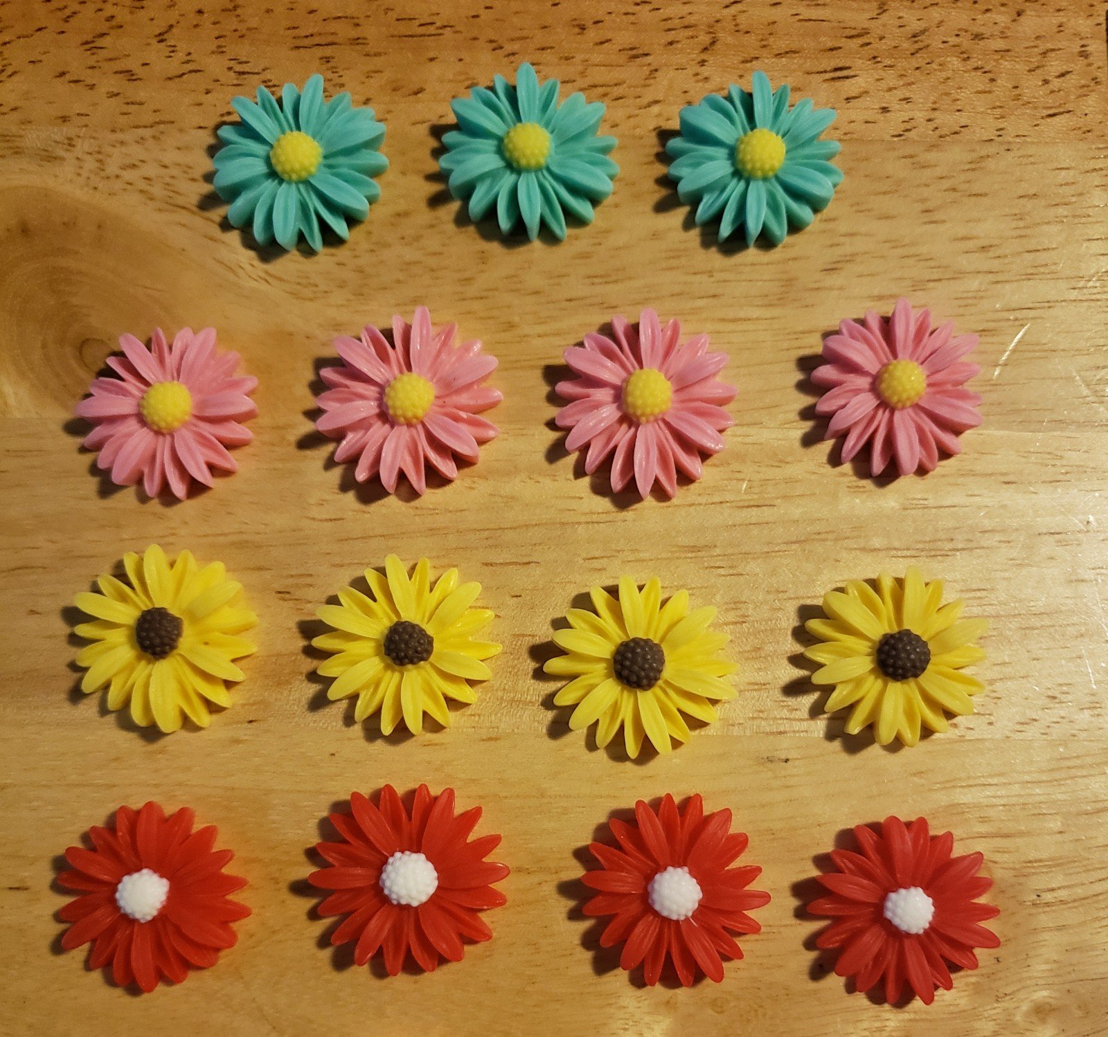 Flower Resin Charms #4 do2BvSVY5
