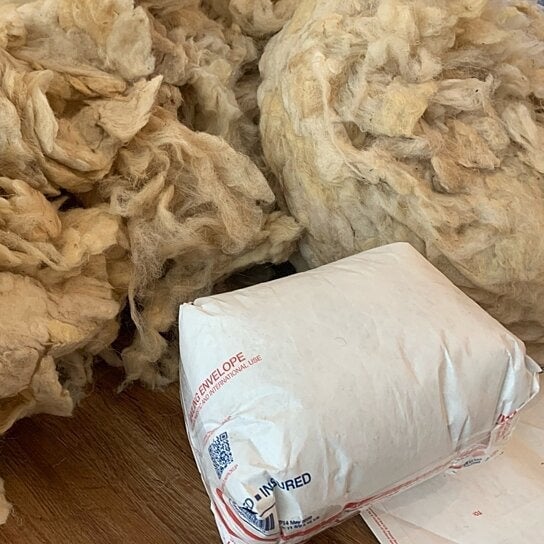 2 LB 100% Natural Sheep Wool Hand Washed Very Soft Long Fibers Karadolakh Breed 8bbOZTWCT