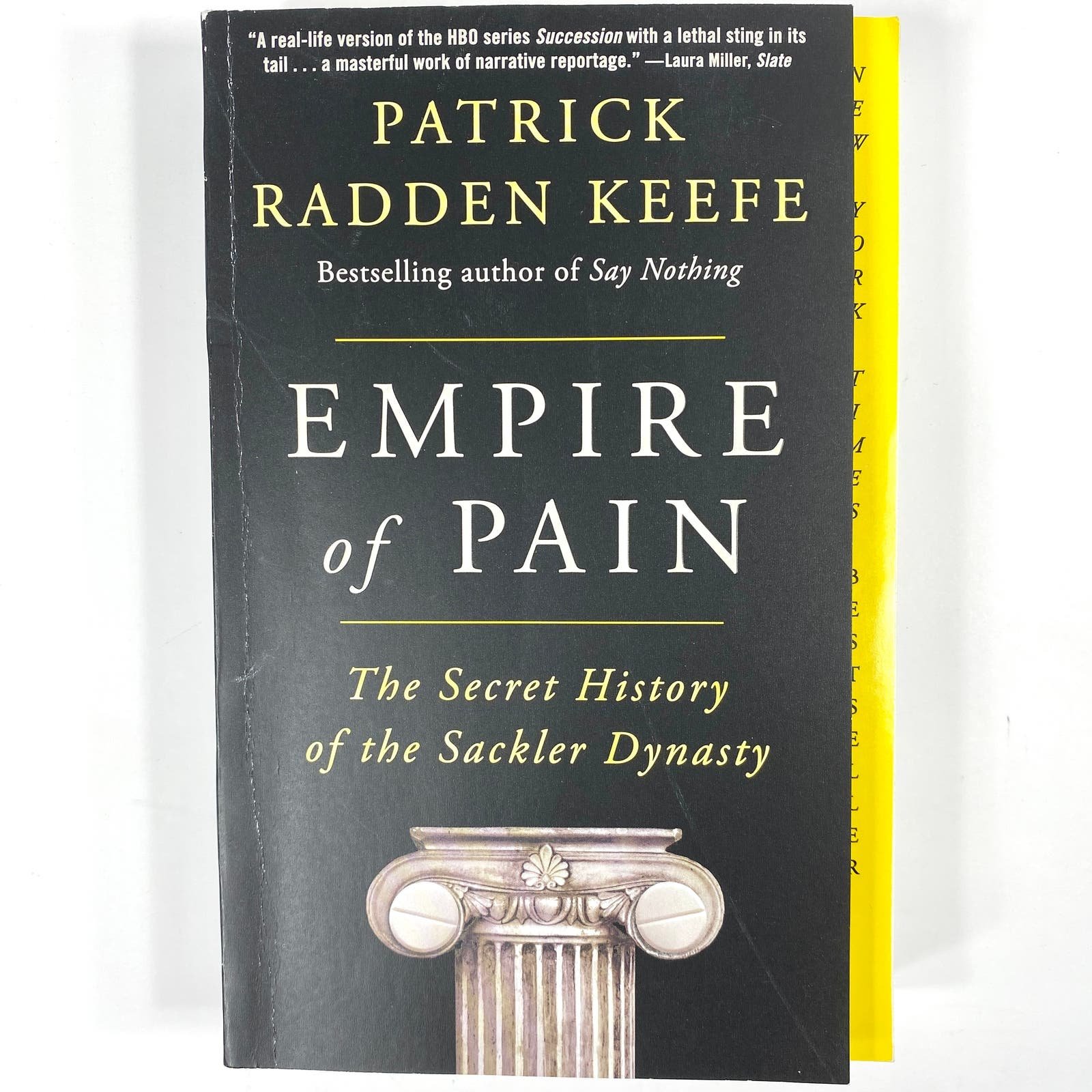 Empire of Pain: Secret History of the Sackler Dynasty- P.R. Keefe PB 2021 1st Ed fs8Aht5se