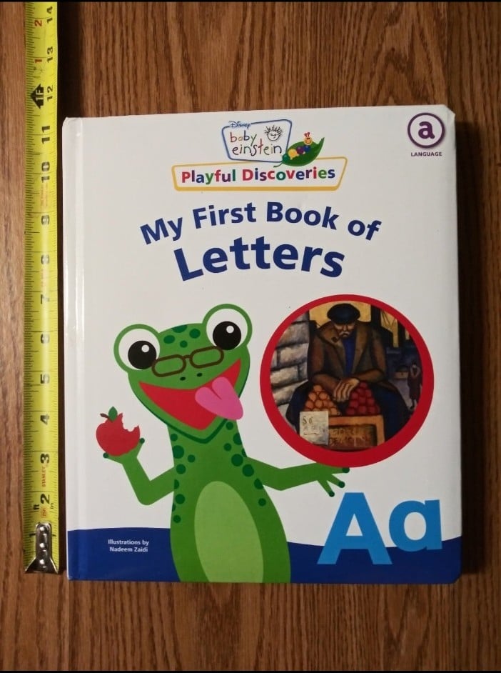 Disney Baby Einstein - My First Book of Letters - Pre-o