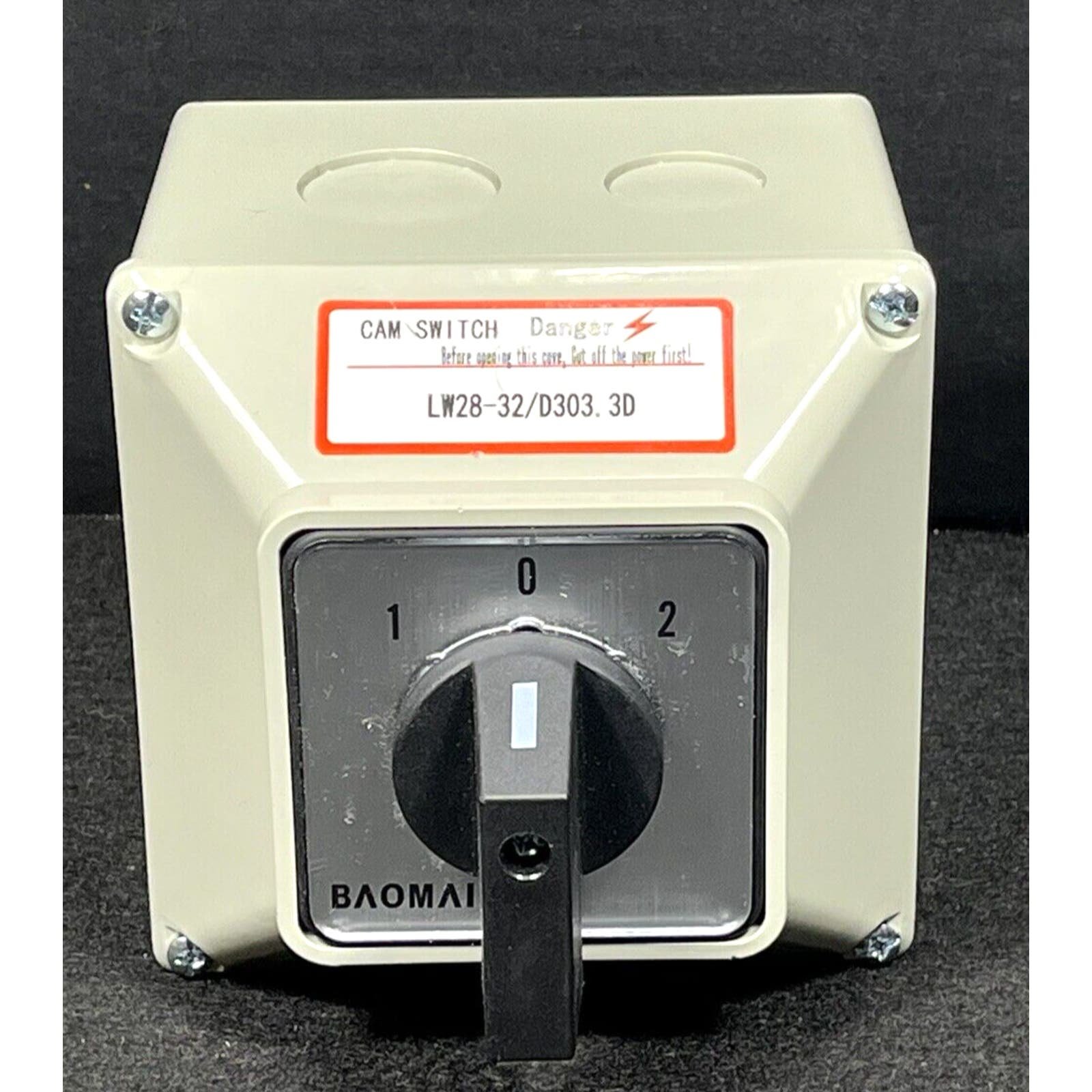 Baomain Universal Rotary Changeover Cam Switch LW28-32/