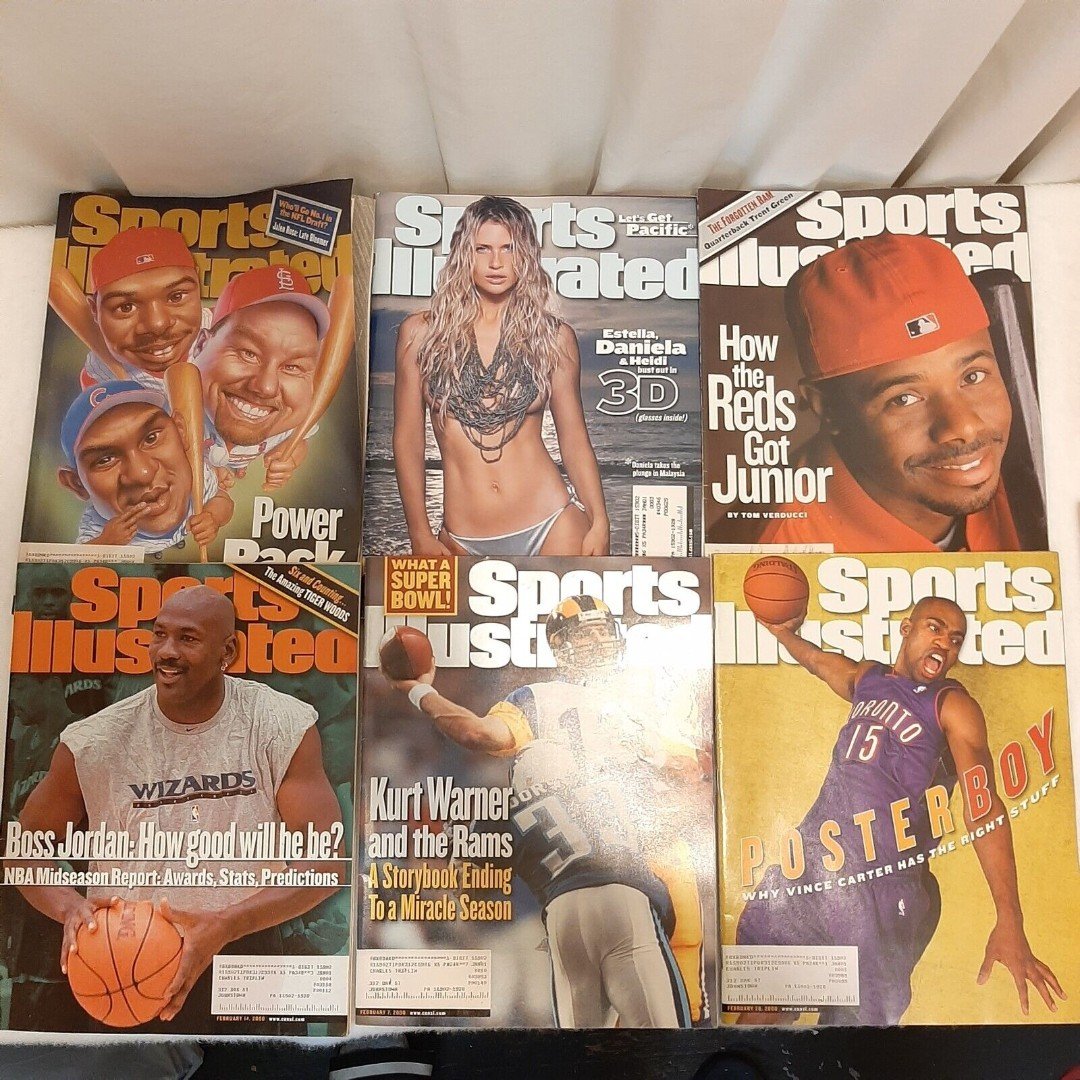 Vintage 2000 Sports Illustrated Magazine Lot 6 Magazine