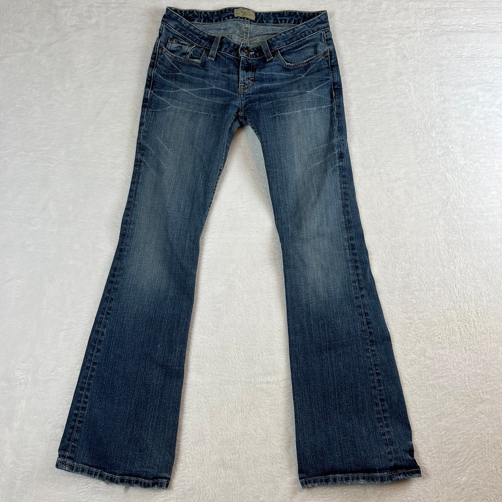 BKE Jeans Men´s 28x31 Blue Bootcut Faded Distresse