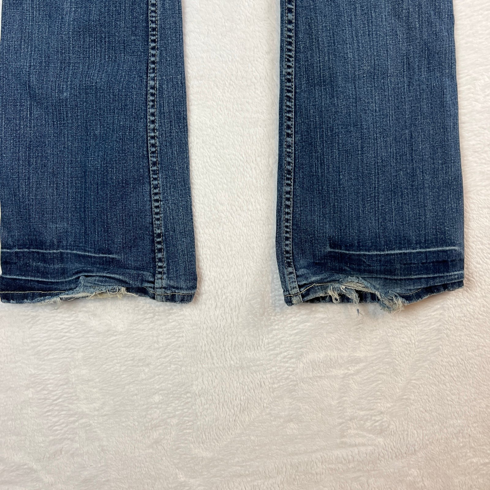 BKE Jeans Men´s 28x31 Blue Bootcut Faded Distressed Medium Wash Stretch Denim Fy5uYqcIc