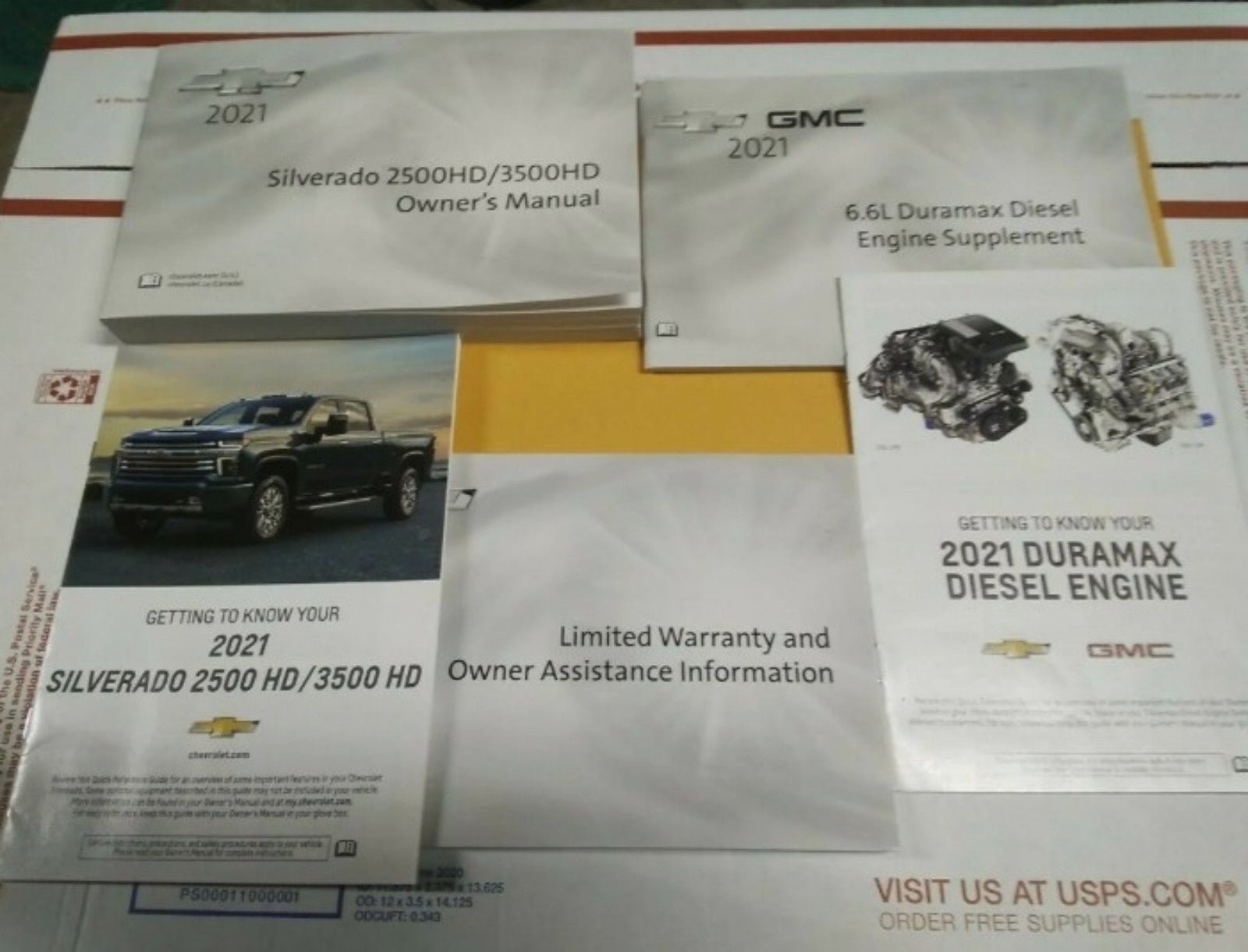 2021 Chevrolet Silverado 2500hd/3500hd Owners Manual Cu