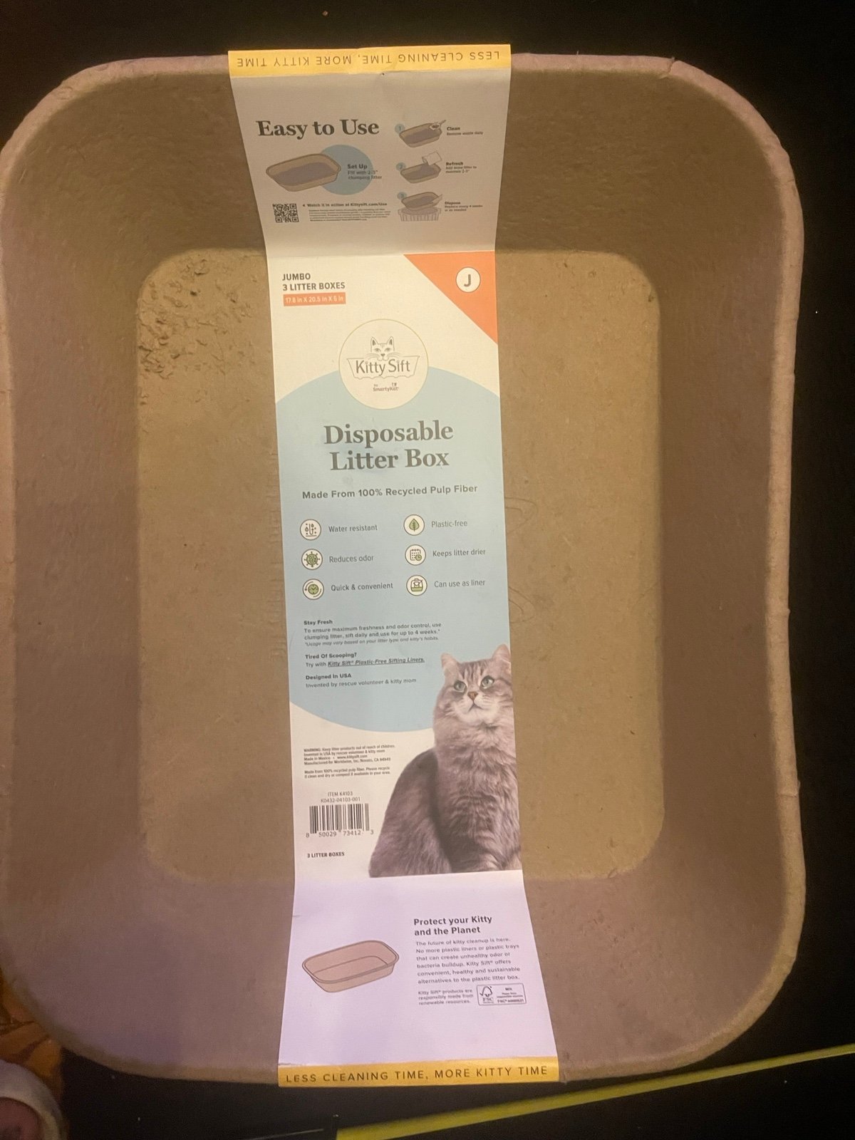 Disposable Litter Box(set of 3) E4MijqvsR