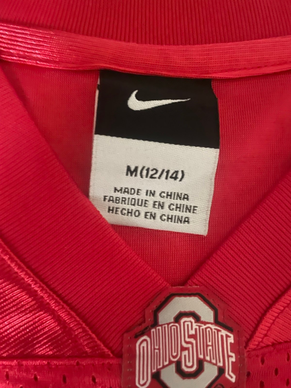 Used Medium In Woman’s Ohio State Nike Jersey gbzWUZaFw