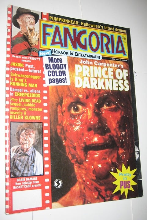 Fangoria Magazine #69 Prince of Darkness Cvr Jason Fred