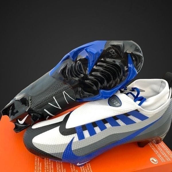 Nike Vapor Edge Pro 360 Football Cleats DV0778-003 Black Royal Mens size 12 (b) ACiD3LjBc