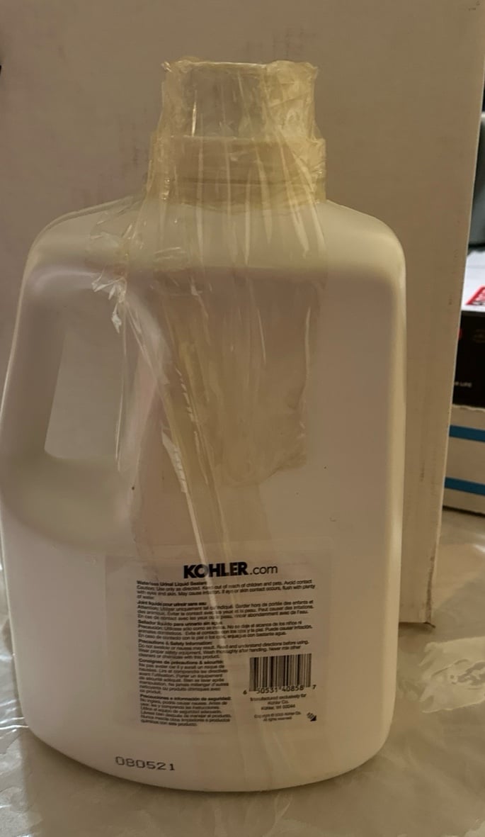 Kohler 1048656 Waterless Urinal Sealing Liquid, 128 Oun