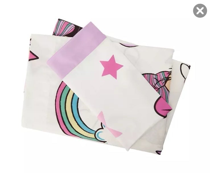 Minnie Mouse Unicorn Twin comforter 3pc  Sheets Set dRj2Um0ty