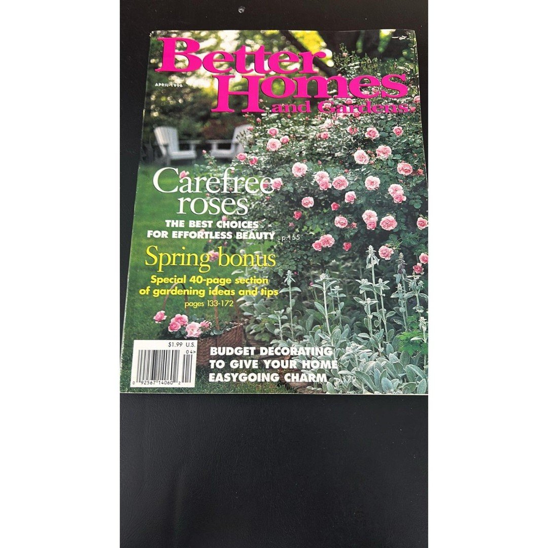 1996 April Better Homes and Gardens Magazine- Carefree 