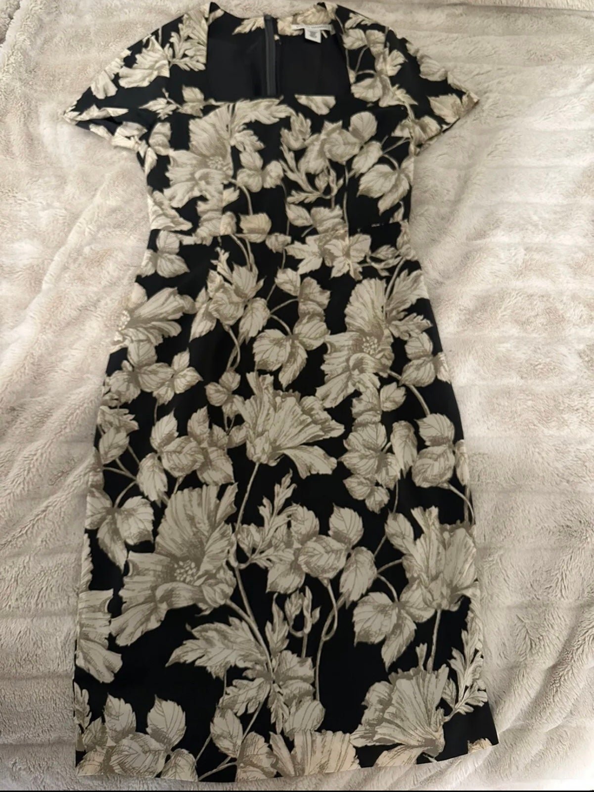 Banna Republic Floral Dress Size Petite 00 aYsmC0oAX