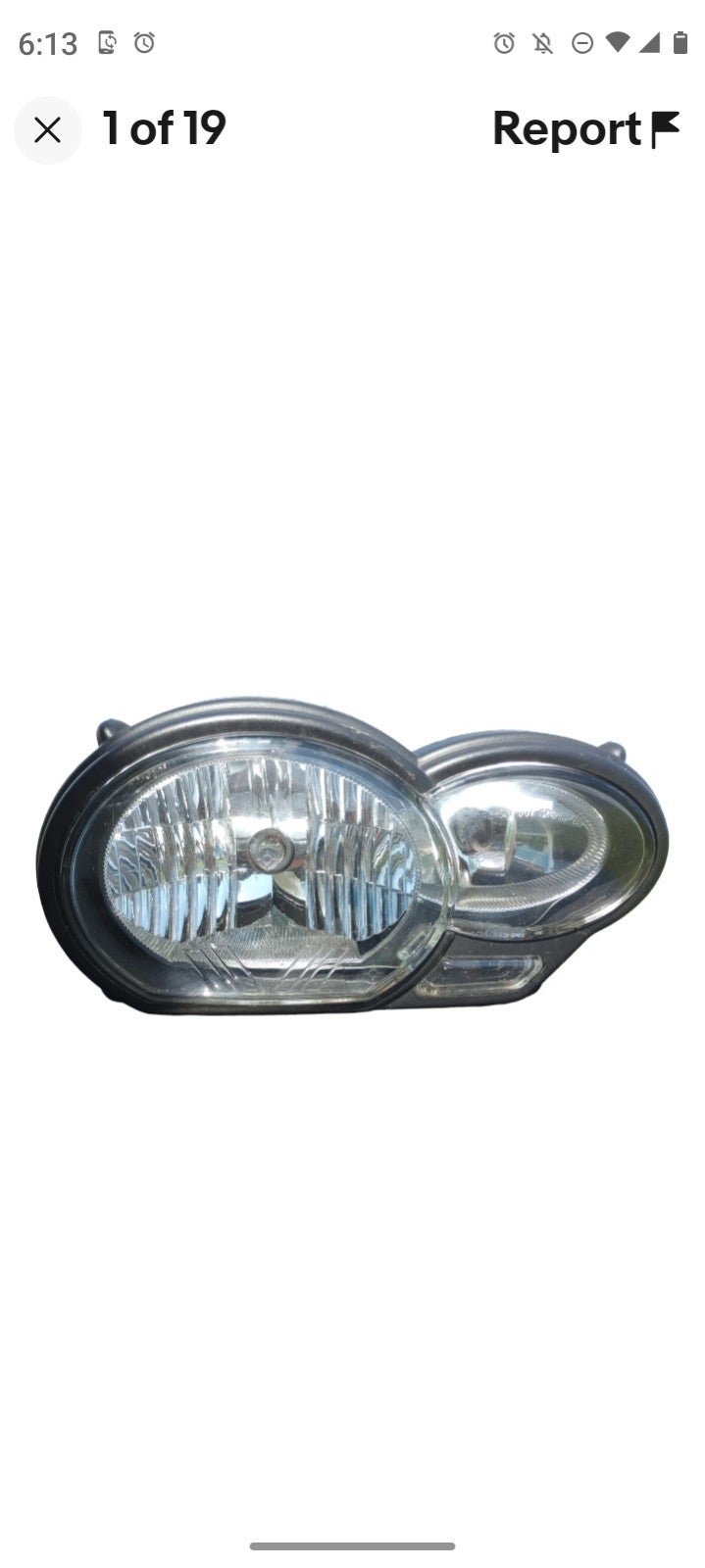 05-13 BMW R1200GS Adventure Headlight Head Lamp Light 6