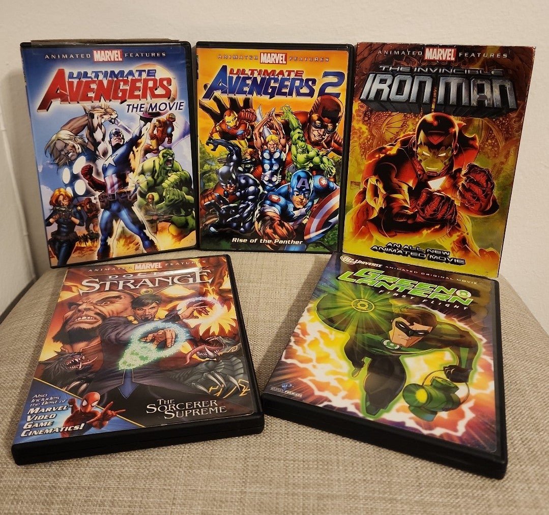 Avengers 1-2, Iron Man, Dr. Strange, Green ezmrCC0xd