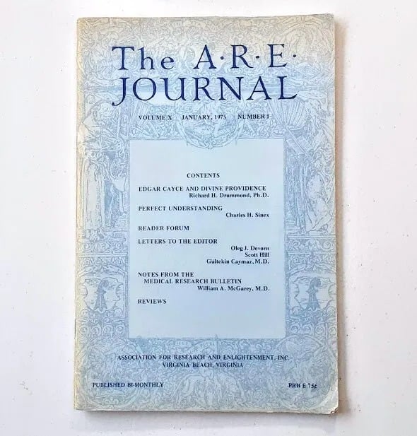 The A.R.E. Journal, Volume 10, Number 1, January 1975 (Edgar Cayce Foundation) eDeeslvNo
