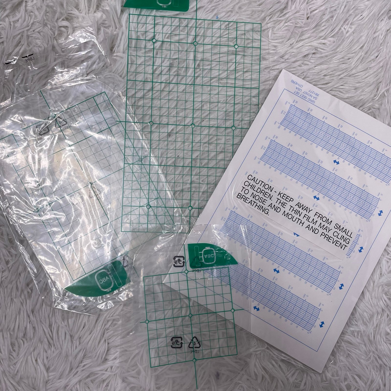 Grid sheet set sewing embroidery CcFmYTS6Z