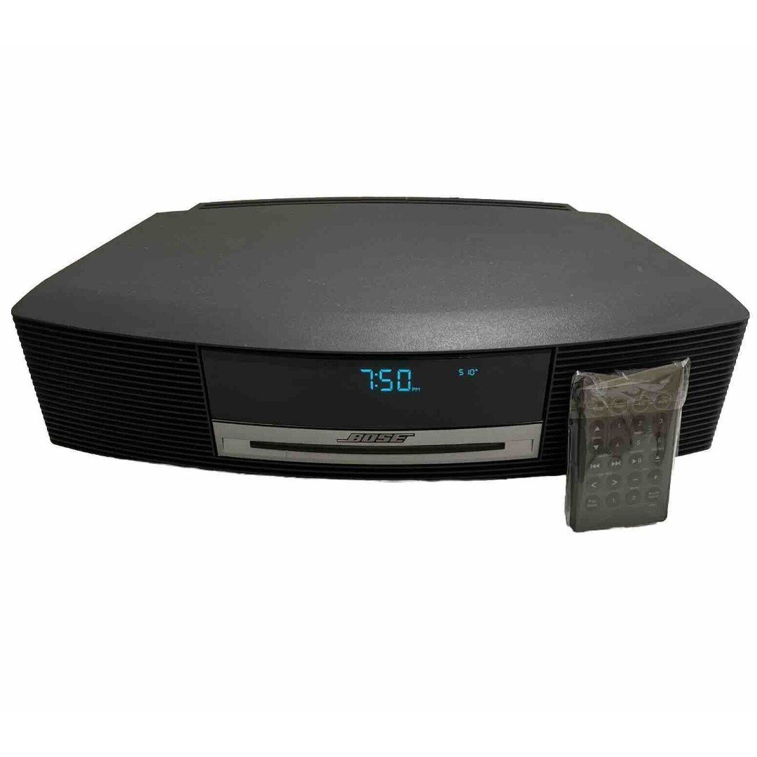 Bose Wave Music System AM/FM CD Player Clock Radio With Remote AWRCC1 Tested fr1n4w6Rw