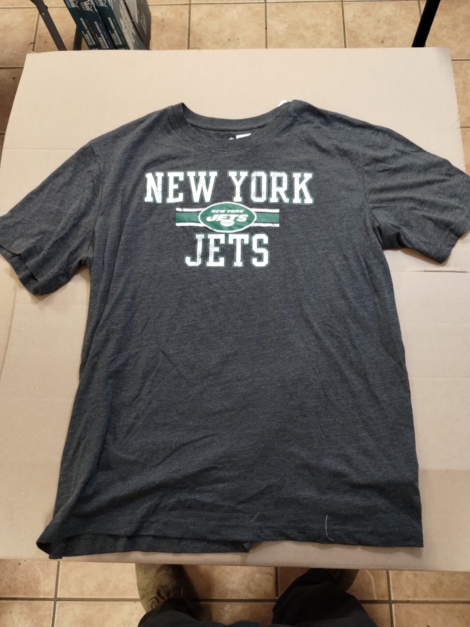 New Mens 2XL T-shirt New York Jets NFL Official F80 FuB