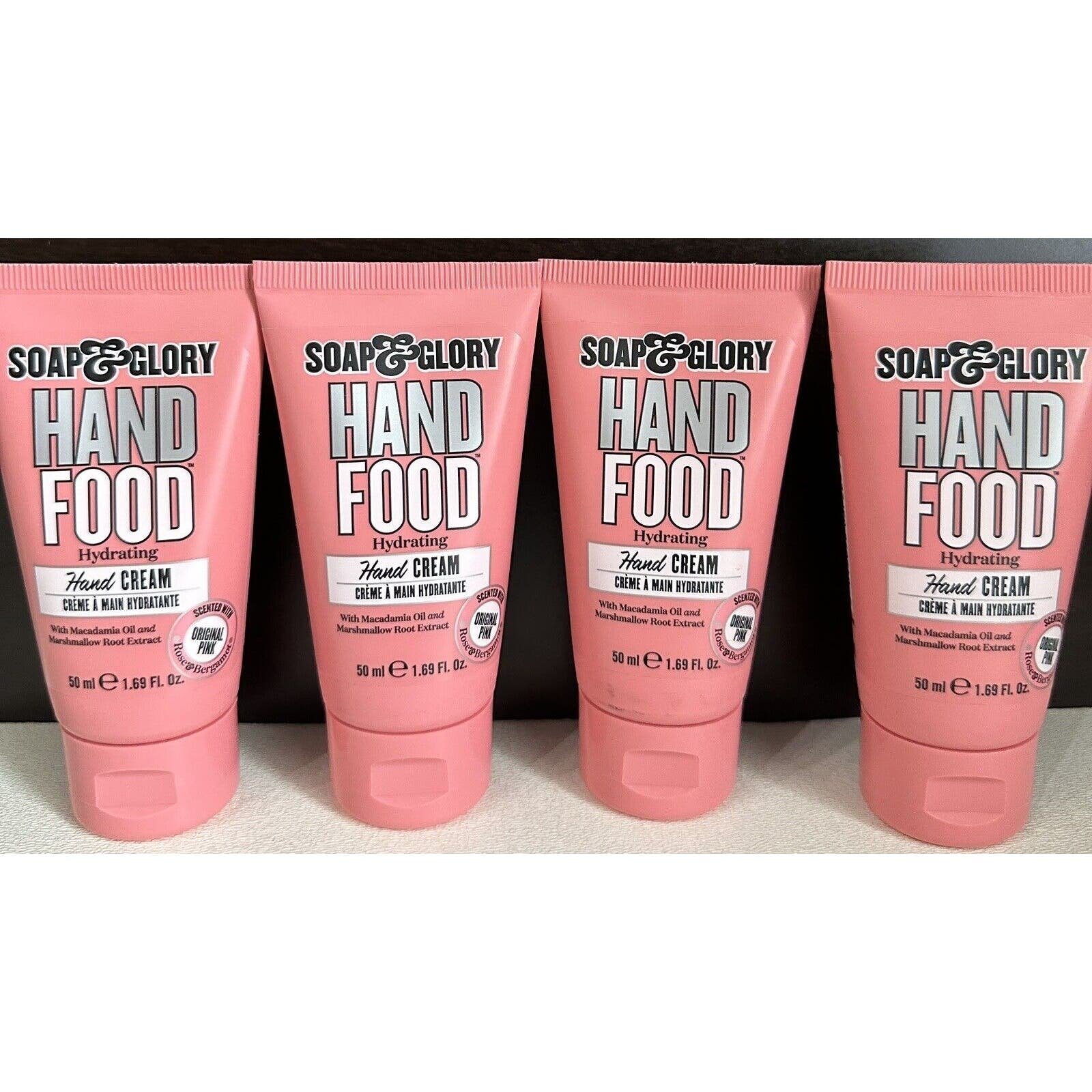 4xSoap & Glory Hand Food Hydrating Hand Cream Original Pink 1.69 oz Each 4Aat5sOJI