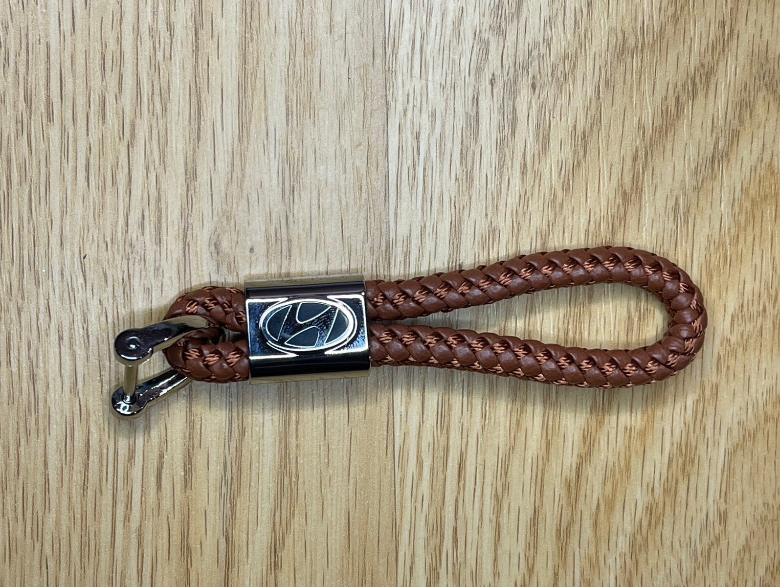 Nissan brown rope leather keychain 2XG7bVQFg