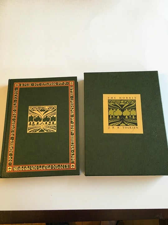 The Hobbit by JRR Tolkien 1966 Hardcover with Slipcase aNvFTWHgf