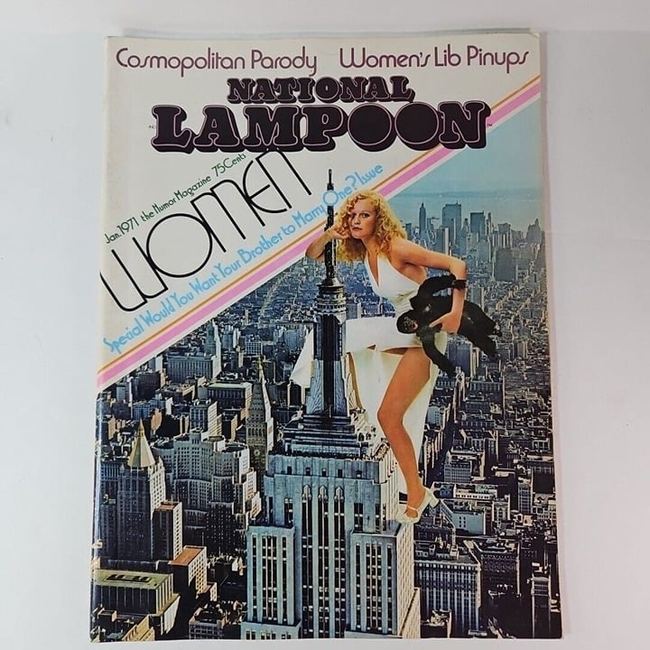 1971 January National Lampoon Cosmopolitan Womens Liber