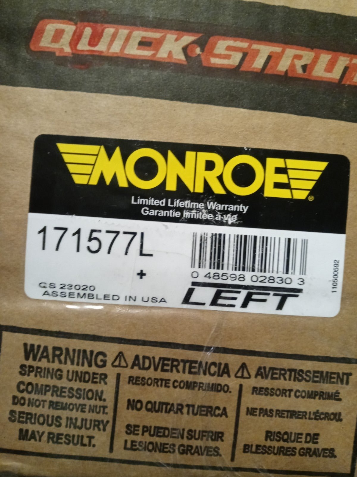 Monroe 171577L Quick Strut 0qpD2jLFT