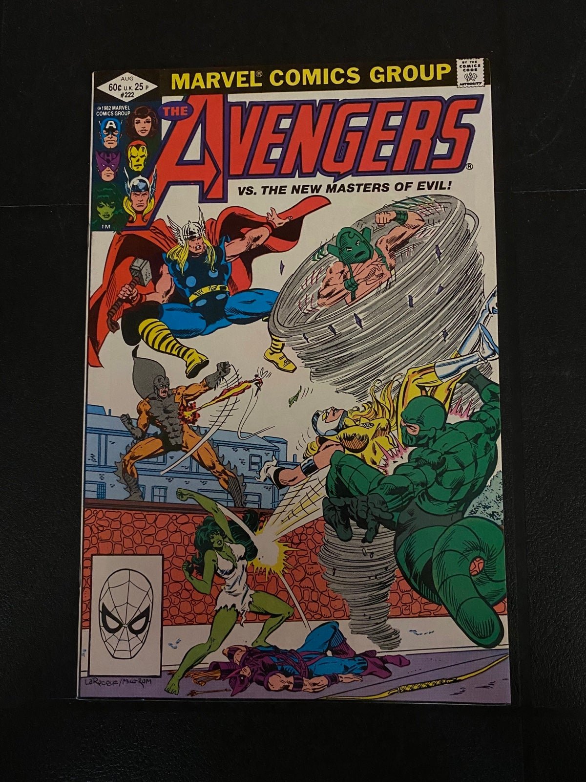 The Avengers #222 Marvel Comics 1982 VF- 1st Appearance