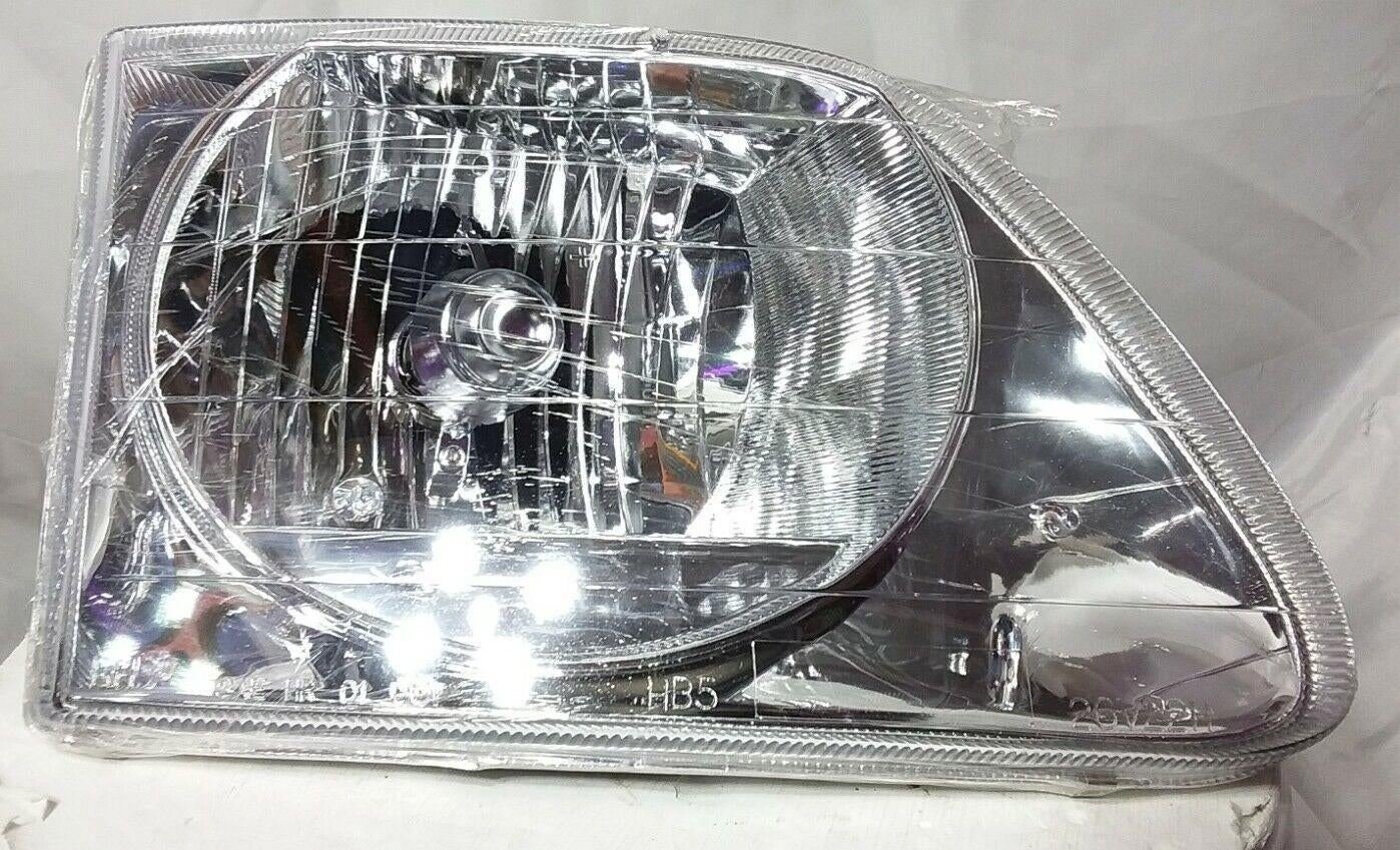 Headlight Lamp for 01-03 Ford F150/F250 Pickup (w/Light