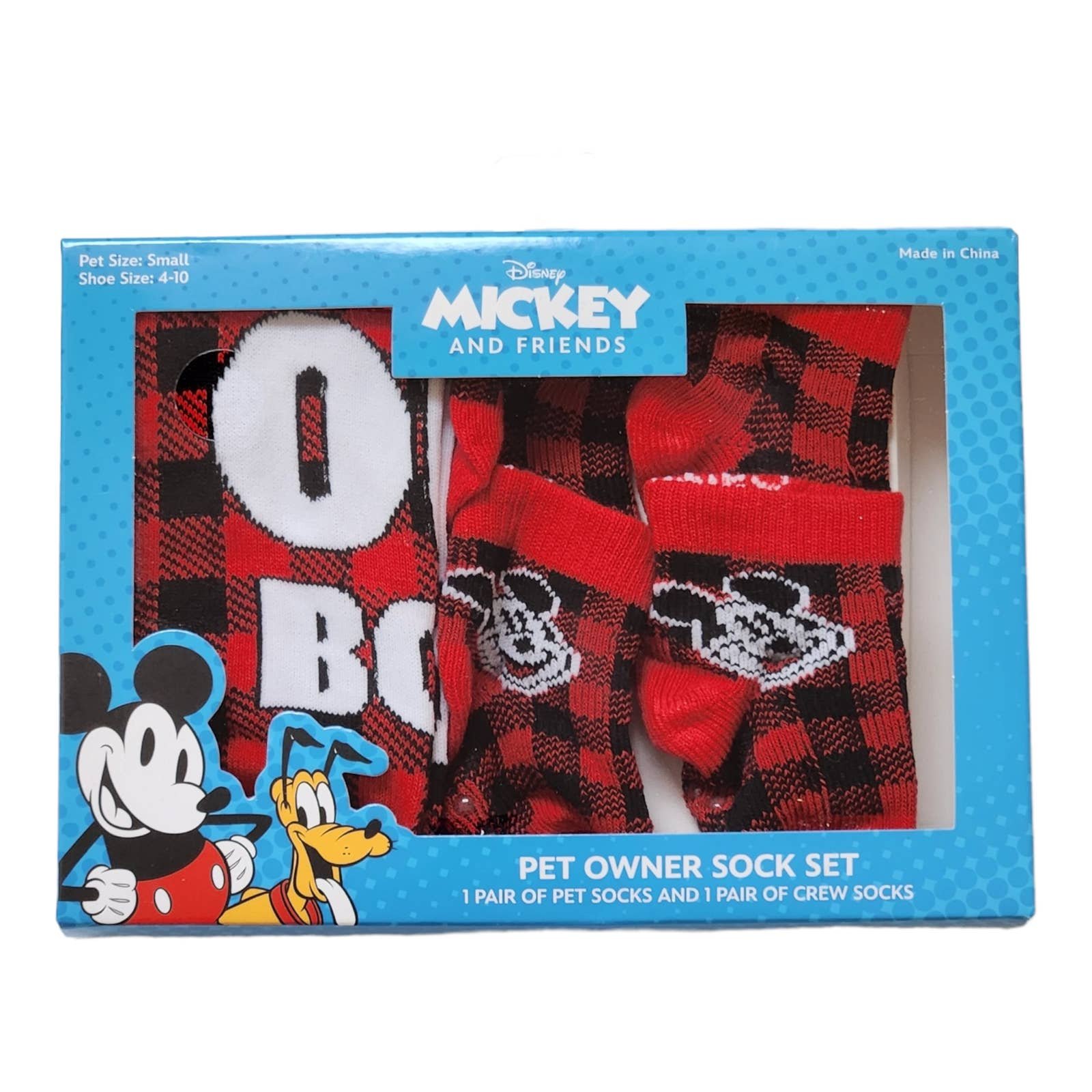 Disney Mickey Mouse Pet Owner Sock Set 8LKiTRJHV
