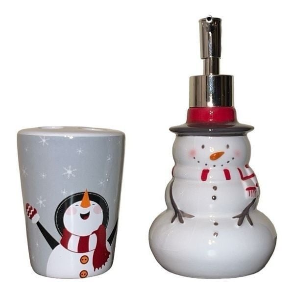 Holiday home two piece ceramic set brF1akJoq