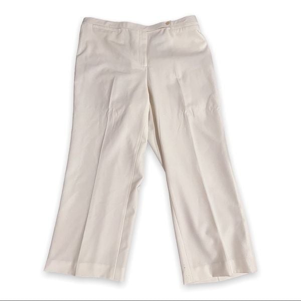 Andie & Barbara Vintage White Pants waist 36” size 18 ECkmaKvh0
