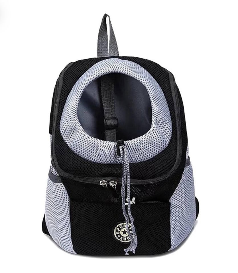 Dog Backpack Double Shoulder Portable Travel Backpack 1