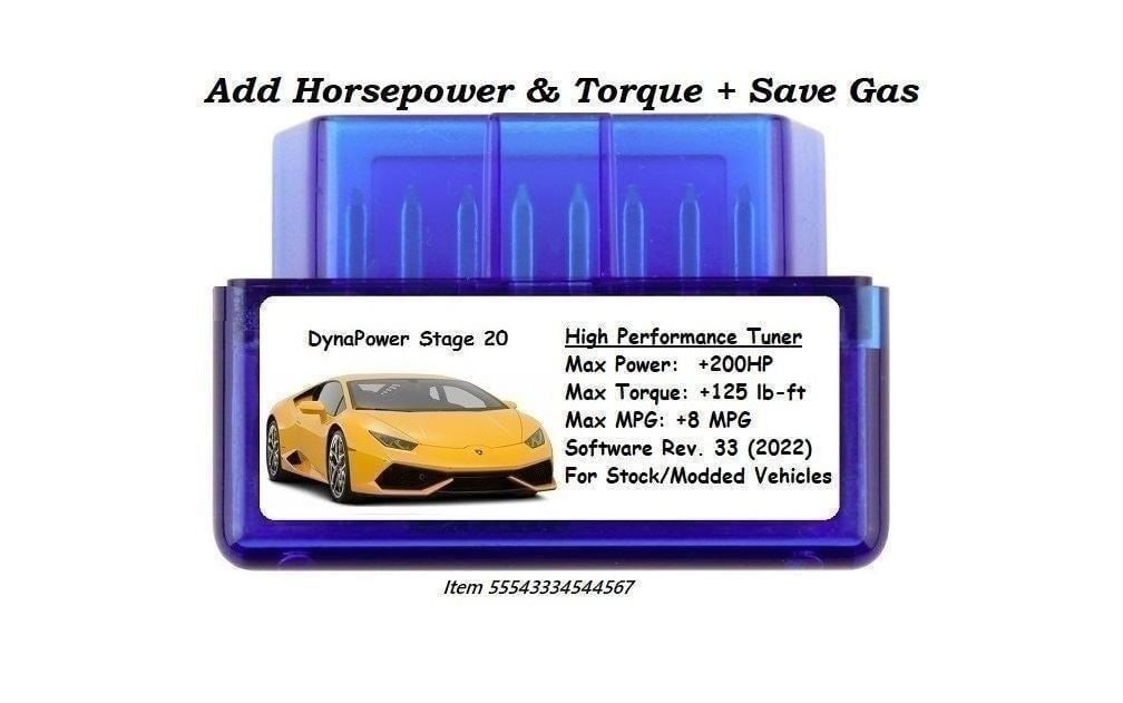 High Performance Power Tuner Tuning Chip + 200 HP + 8 MPG - For all Lexus 6Z9yO2sEs