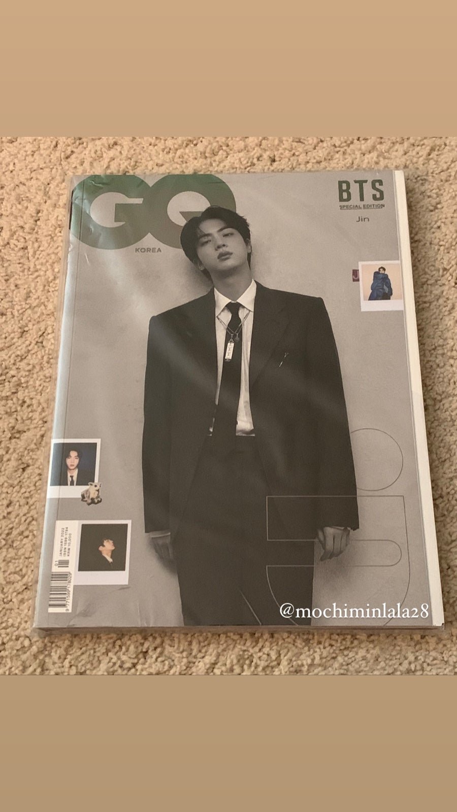 BTS GQ Magazine (Jin Cover) Cp8RumXkt