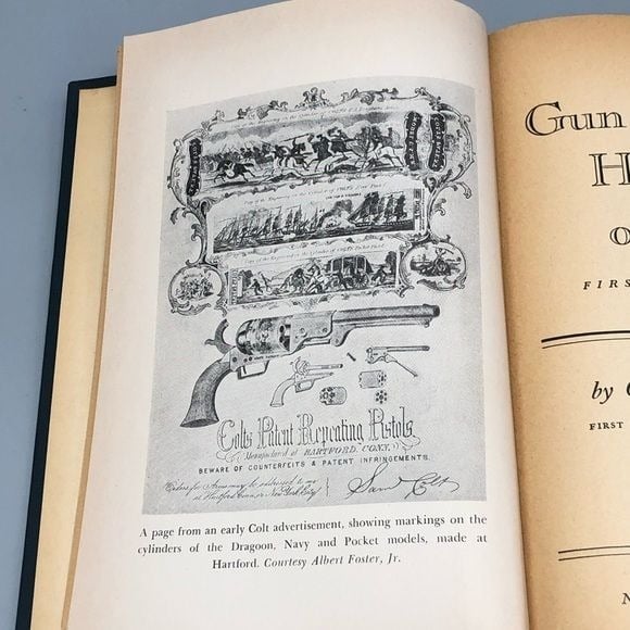 vintage the gun collectors handbook of values Hardcover book 1947 2ND READ 2M3Ks8si5