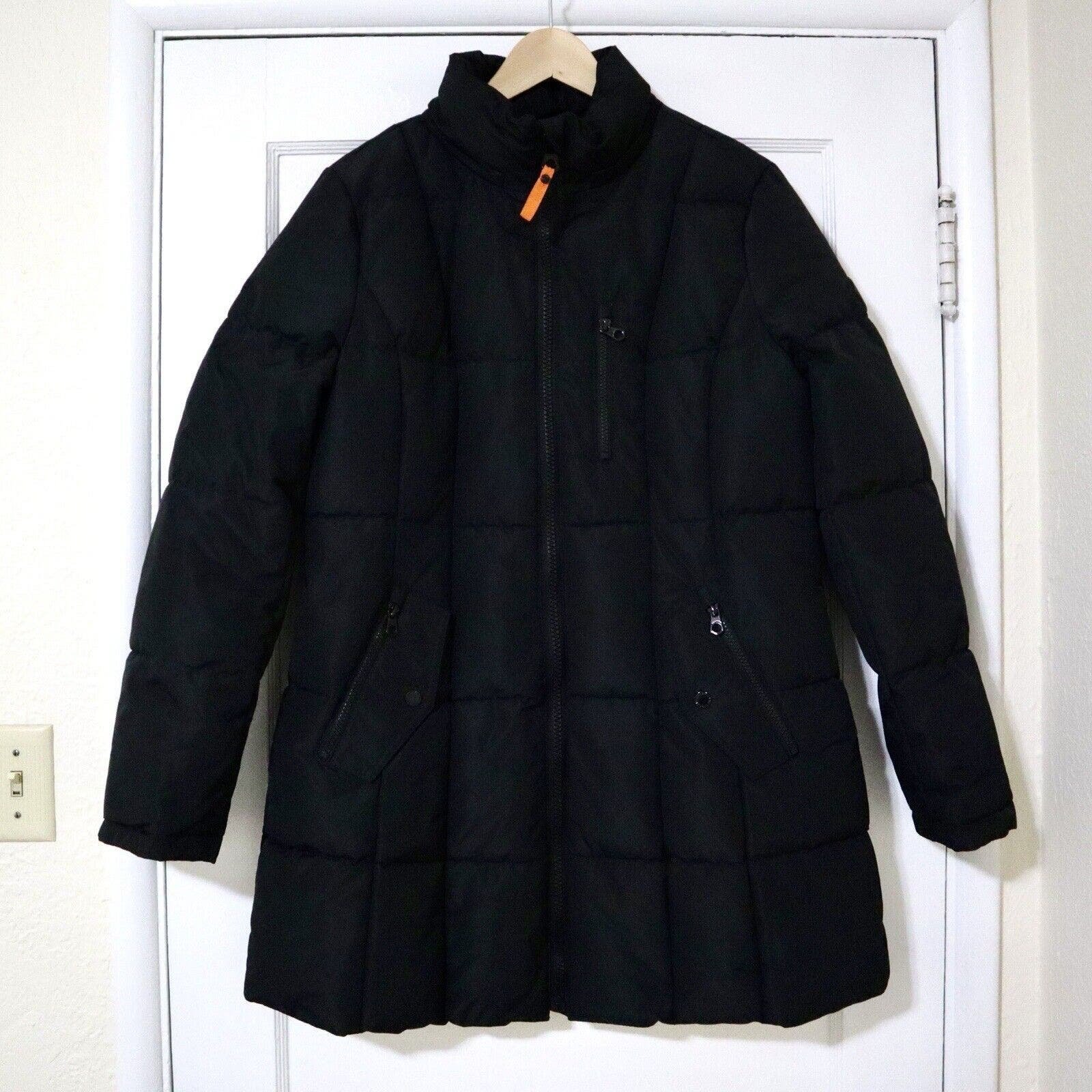 Nautica Black Heavyweight Puffer Jacket Size L Winter P
