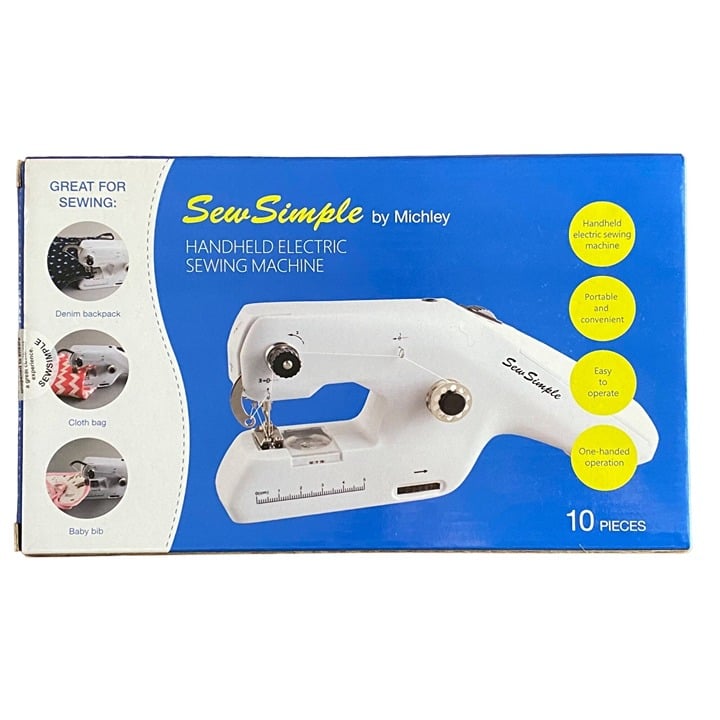 Michley Sew Simple Handheld Electric Sewing Machine f6K4v3ZbE