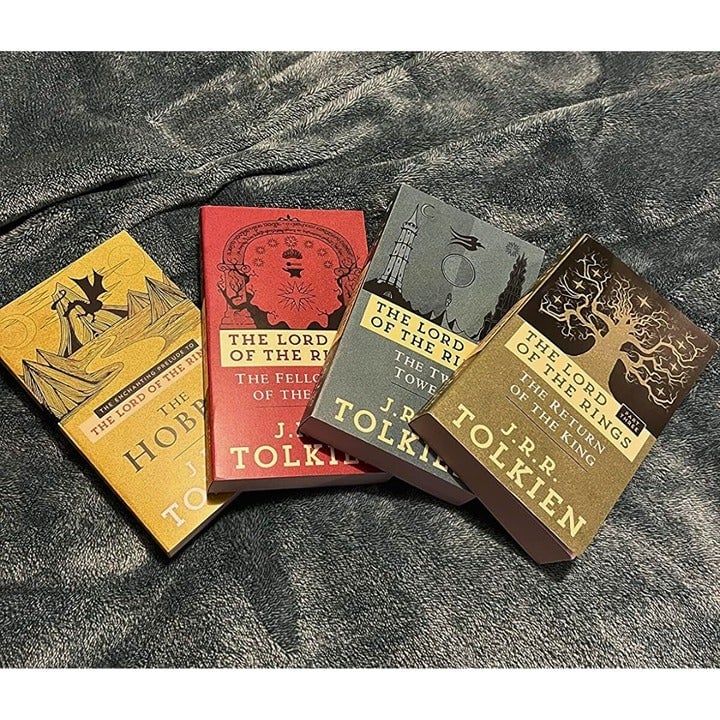 NEW J.R.R. Tolkien 4 Book Boxed Set (The Hobbit and The Lord of the Rings) books a5Ht2Tvyj