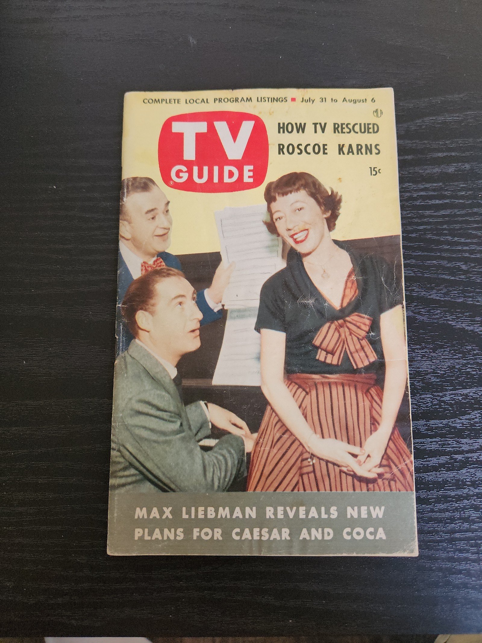 1953 TV Guide Magazine! FqqJgUSDK