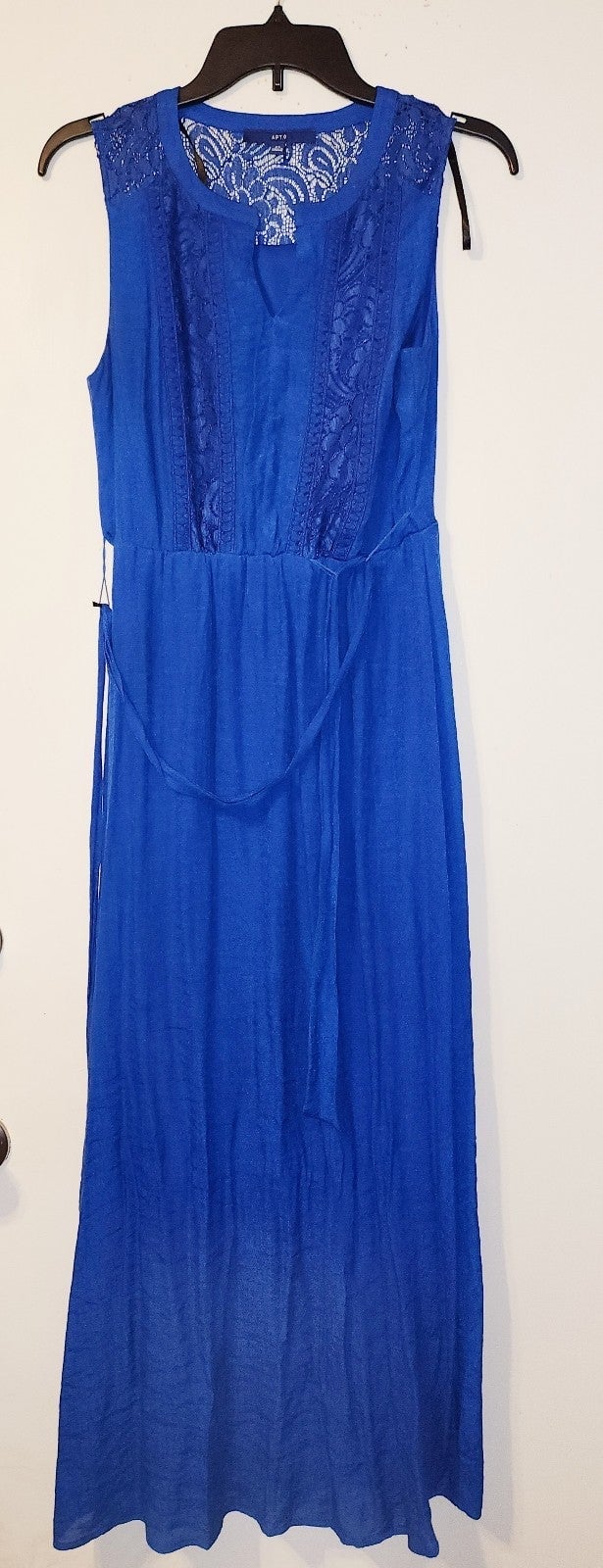 Royal blue color Maxi dress 3b3DszE61