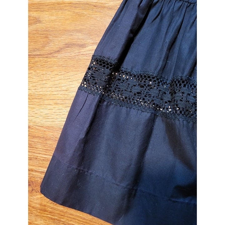 Vintage Minnesota Woolen Fashion Wagon Duluth Black Lace Full Skirt g37EYlyk7