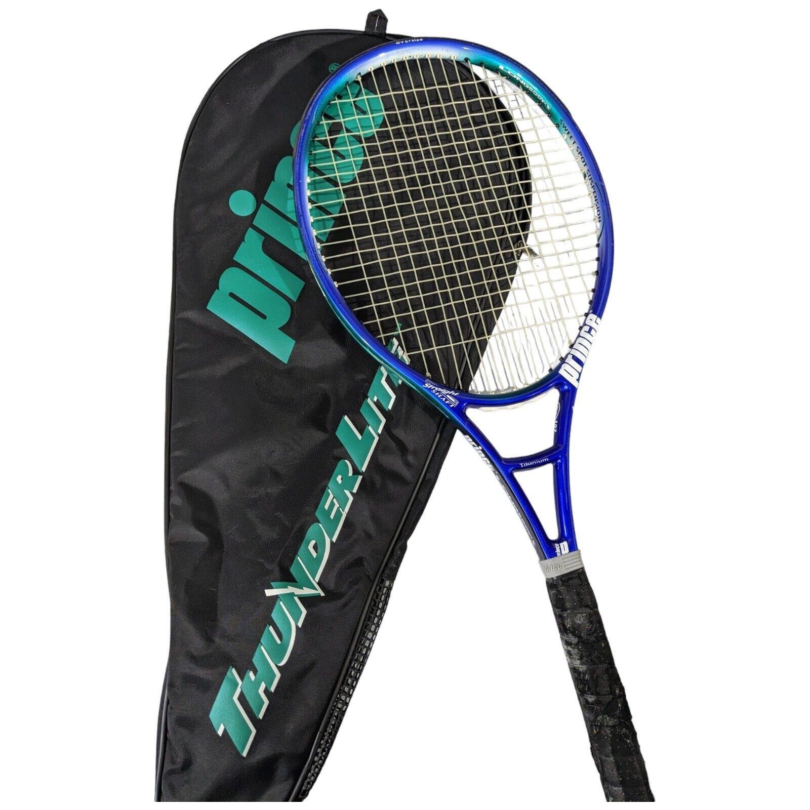 Prince Michael Chang Titanium Longbody Tennis Racquet Oversize Size 3 Needs Grip 2y94oc8nM