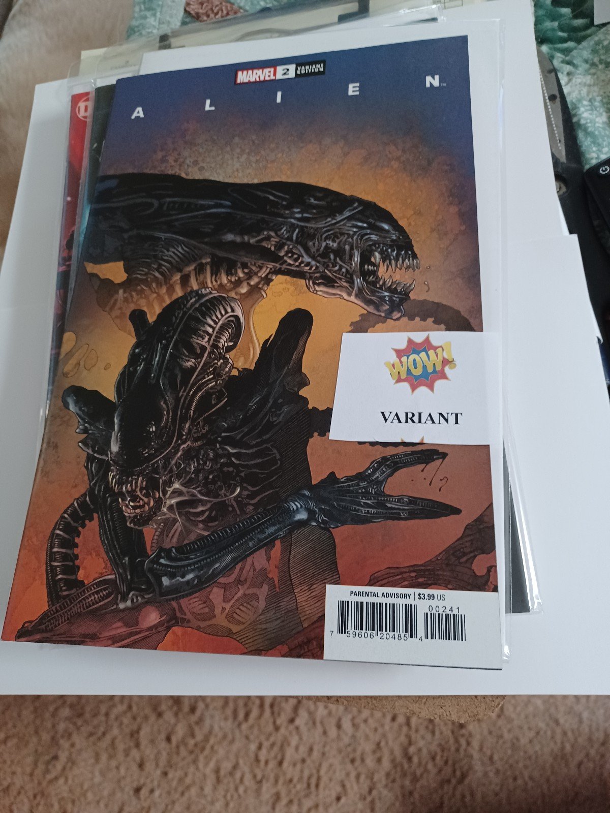 Alien #2 Variant edition Marvel Comics awWdvLq6C
