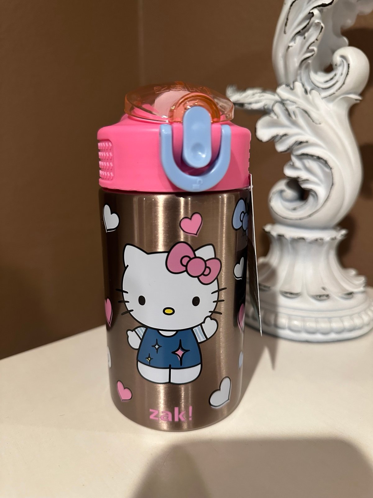 Hello Kitty cup with straw NEW AZEHlEf5b