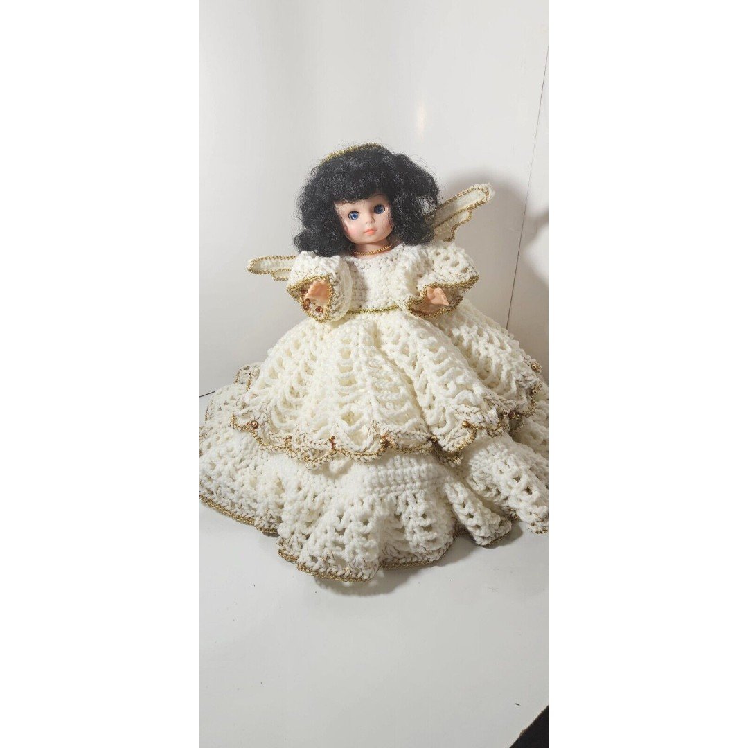 handmade crochet doll dresses vintage 4DtrFLCdH